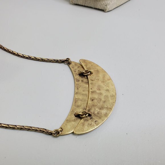 Lucky Brand Necklace Hammered Boho Statement Triba‎ - Picture 6 of 7